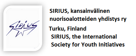 SIRIUS, kansainvälinen nuorisoaloitteiden yhdistys ry (Finland)